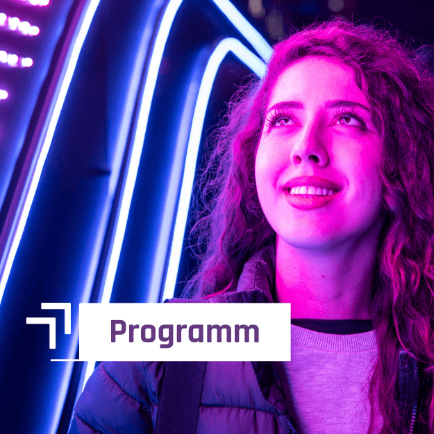 Banner: Zum Programm
